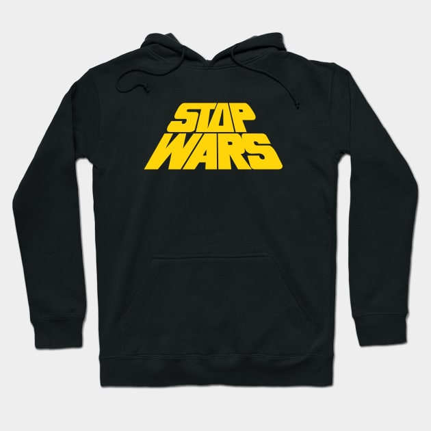 Stop Wars Hoodie by Midnight Run Studio